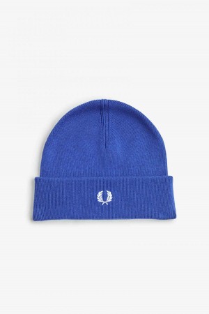 French Navy Fred Perry Classic Accessories Beanie | CAIIZ49524