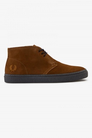 Ginger Fred Perry Hawley Men's Shoes | LCATR10048