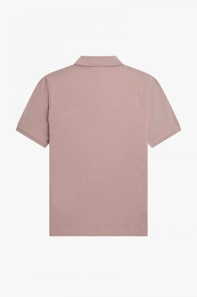 Dark Pink / Black Fred Perry G6000 Women's Fred Perry Shirt | ECAVG19331