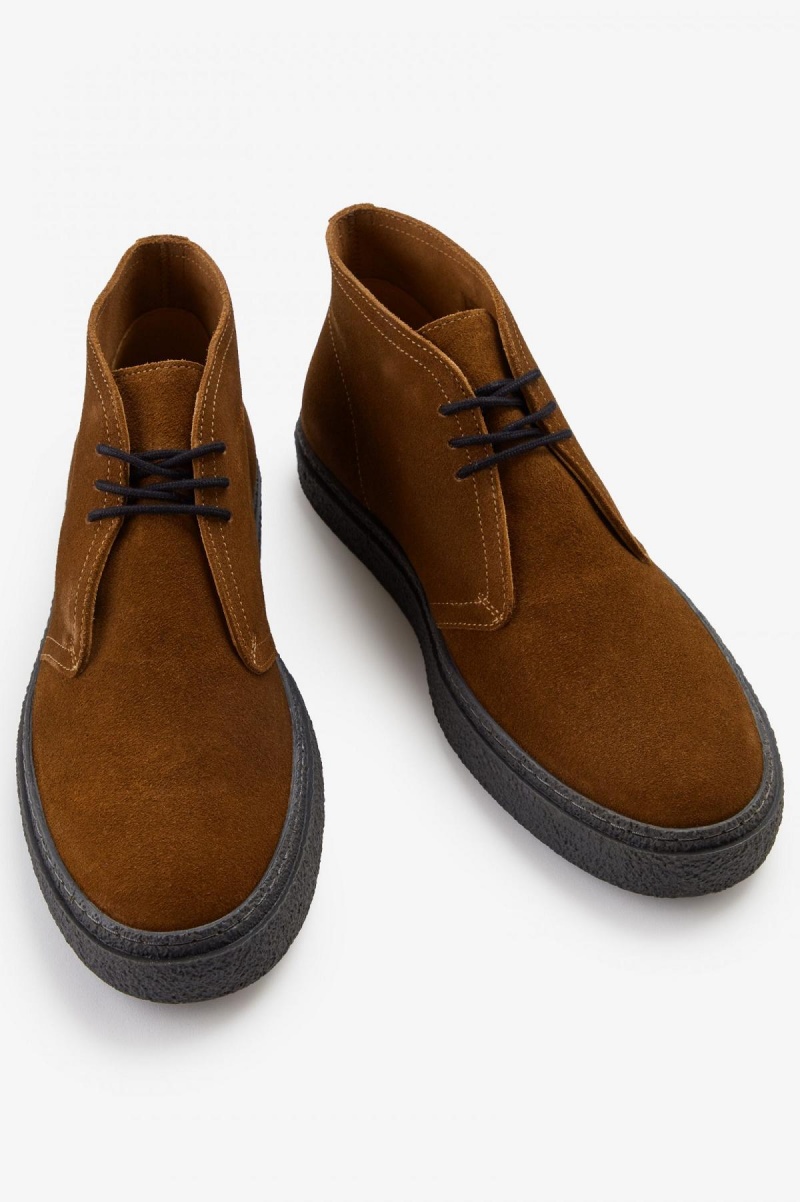 Ginger Fred Perry Hawley Men's Shoes | LCATR10048