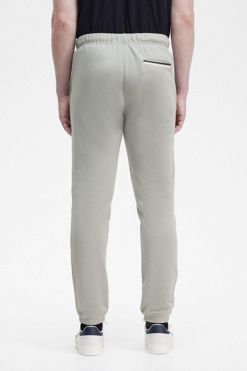 Limestone Fred Perry Loopback Sweatpants Men's Trousers | CADYB91211