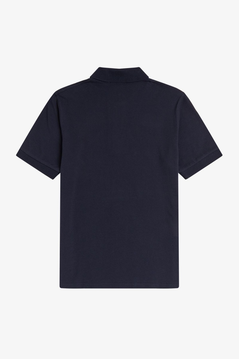 Navy / Ice Fred Perry M3 Men's Fred Perry Shirt | TCAWZ53050