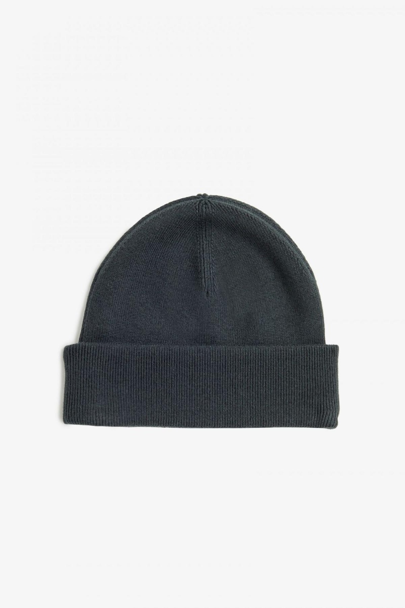 Night Green / Ecru Fred Perry Classic Accessories Beanie | BCASO38596