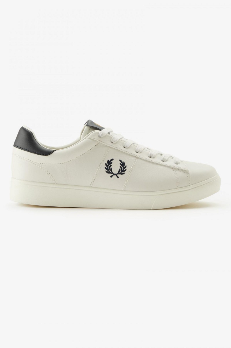 Porcelain Fred Perry Spencer Men\'s Shoes | ZCANQ57017