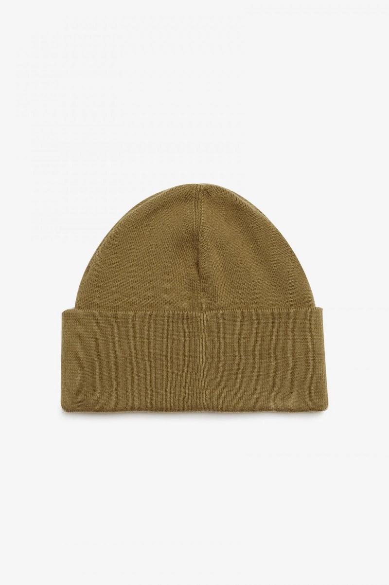 Shaded Stone Fred Perry Graphic Accessories Beanie | CAICD42752