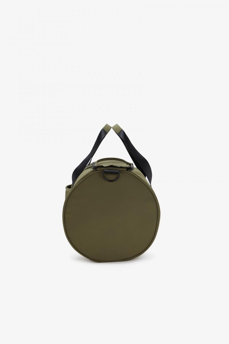 Uniform Green Fred Perry Ripstop Barrel Accessories Bag | CAJKU59306