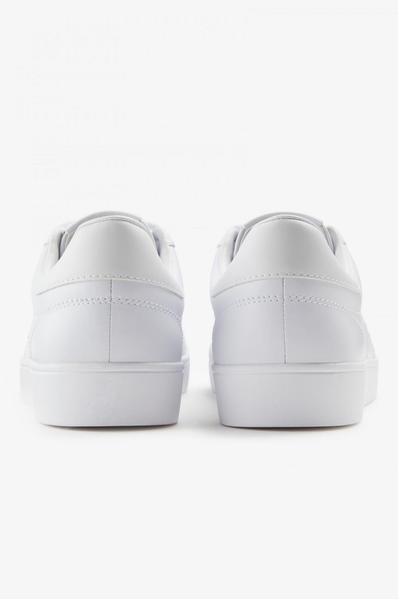 White Fred Perry Spencer Men's Shoes | CAJVR20057